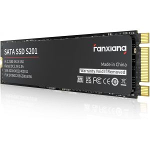 ChenQuanSarl-S201 512Go Ssd M.2 Sata Ssd Disque Interne, Cache Slc, 3D Nand, M.2 2280 Sata Iii 6 Go/S Ssd, Jusqu'À 550 Mo/S - Compatible Avec Ordinateur Portable Et Desktop Computer - Neuf