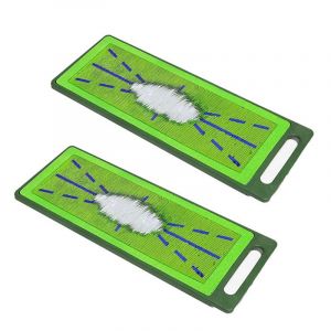2 Pi&egrave;ces Tapis De Frappe De Golf Tapis De Balan&ccedil;oire De Golf Suivi De Tir Int&eacute;rieur/Ext&eacute;rieur Maison Jardin Tapis D'entra&icirc;nement De Balan&ccedil;oire De Golf - Neuf