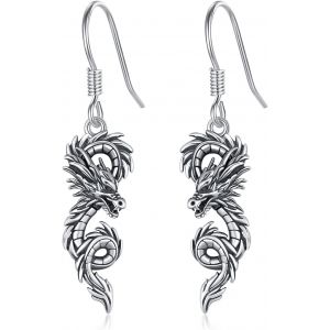 Chenquansarl-Boucles D'oreilles En Argent Sterling 925 - Un Xe - Ailes D'ange - Créoles Huggie - Pliables - Croix - Pour Hommes, Femmes Et Filles - Neuf