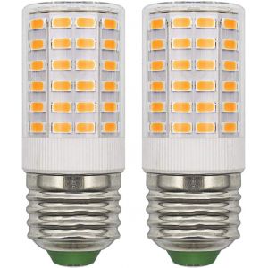 Lot De 2 Ampoules Led E27 12v Ac/Dc 24v Cc Basse Tension Compacte 5w Blanc Chaud Remplace Les Ampoules Halog&egrave;nes Edison 50w 60w E27 (Non Haute Tension 230v), Ampoules Cand&eacute;labre E27 Non Dimmable - Neuf