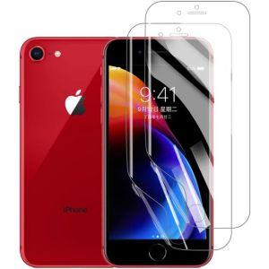 KAL-2 Pi&egrave;ces Film De Protection D'&Eacute;cran Hydrogel Pour Iphone 7/8, Transparent Souple Protections D'&Eacute;cran [Non Verre Tremp&eacute;] [Haute Sensibilit&eacute;] [Clear Hd] - Neuf