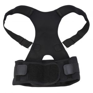 Ceinture De Correction De Posture Reglable, Soutien Lombaire, Bande D'epaule (Noir L) - Neuf