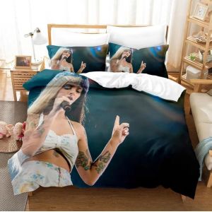 Parure De Lit Singers M-Melanie Martinez, Taie D'oreiller, Impression 3d, Album De Maison De Poupée, Housse De Couette, Cadeaux Pour Garcon S Et Filles - Neuf