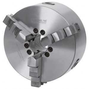 Mandrin 3 mors &agrave; serrage concentrique corps en fonte DIN55029 diam. 200 mm Camlock 6 Optichuck ZKC3-200-6 - Neuf