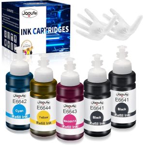 T664 Ink Replacement For Ecotank 664 T6641 T6642 T6643 T6644, Compatible With Ecotank Et-2500 Et-2550 Et-2600 Et-2650 Et-3600 Et-4500 Et-450 - Neuf