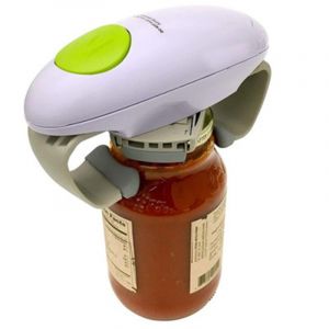 Une Pièce Électrique Ouvre-Bocal Avec Le Bouton Vert, Pot De L'ouverture À De Faibles Mains, Les Lourds Automatique Ouvre-Bocal Pour Le Restaurant, Les Mains Libres Jar Opener, Ga - Neuf