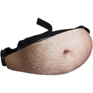 SJZG-Poche Ventre De Bi&egrave;re, Papa Sac Dr&ocirc;le Sac Banane Sac De Ceinture Multifonctionnel Faux Ventre Taille Pack Fanny Pack Pour Hommes Ventre - Neuf