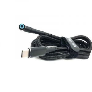 Adaptateur de câble de charge USB C vers ordinateur portable Convertisseur de type C vers DC pour HP - Neuf