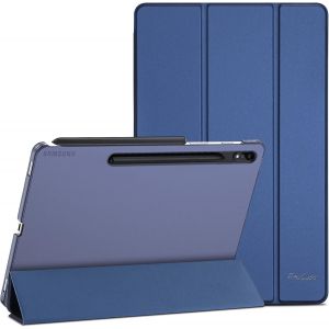 Naeryut-Coque Pour Galaxy Tab S7 Fe 2021/ Tab S8 Plus 2022/Tab S7 Plus 2020 12.4¿ Coque,Protection Ultra Léger Étui Housse De Protection Pour 12.4¿ Galaxy Tab S8+2022/S7 Fe 2021/S7+2020,Marine - Neuf