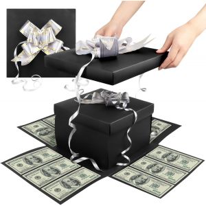 Trahoo-Bo&icirc;te &Agrave; Explosion Diy - Bo&icirc;te Cadeau Cr&eacute;ative &Agrave; 5 Couches - Fabriqu&eacute;e &Agrave; La Main - Pour Photos, Amour, Scrapbooking, Cadeau Pour No&euml;l, Anniversaire, Saint-Valentin, Mariage - Neuf