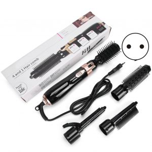 Fer A Boucler Automatique 4 En 1 Multifonction, Chauffage Ceramique A 2 Temperatures, Prise Ue 220 V - Neuf