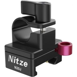 Quick Release NATO Clamp vers Pince de Tige de 15 mm, Support de Tige de 15 mm vers Pince NATO pour Appareil Photo Reflex Num&eacute;rique/sans Miroir, Plate-Forme de Moniteur, Follow Focus - N20J - Neuf