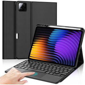 Clavier Xiaomi Pad 7/7 Pro 11.2"" 2025 Avec Trackpad, Coque Clavier Xiaomi Pad 7 Avec Touchpad, Rechargeable Clavier Azerty Détachable Pour Xiaomi Pad 7/7 Pro 11.2"" 2025, Noir[Z1141] - Neuf