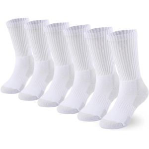 Kalanka-Chaussettes Pour Gar&ccedil;ons Et Filles, Pack De 6 Paires De Chaussettes &Eacute;paisses Et Rembourr&eacute;es En Coton Pour Le Sport Et La Course &Agrave; Pied. - Neuf