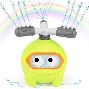 ERYI-Jouet D'Eau De Grenouille D'Extérieur Pour Enfants 3 4 5 6 7 Garçon Et Fille De 8 Ans, Enfants Sprinkler Jeux D'Extérieur Jouets De Jardin Pour Eau Extérieure Jouer - Neuf