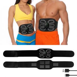 Ceinture Abdominale Ems, Ceinture De Maintien Abdominal, Exercice Des Muscles Abdominaux, 12 Modes De Charge, B - Neuf