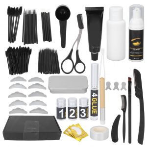 Kit de teinture pour sourcils 3 en 1, impermeable, permanent, rehaussement de cils, recourbement semi-permanent - Neuf