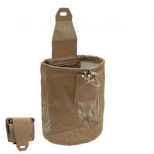 Grand Sac Fourre-Tout, Sac En Filet Pliable, Sac Utilitaire De Camping A Cordon, Visibilite Amelioree Et Recuperation Efficace, Kaki Confortable. - Neuf
