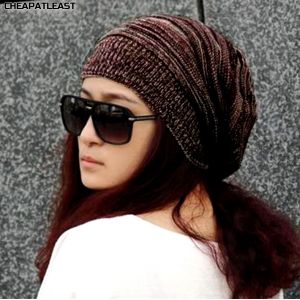 Bonnet Unisex Oversize Cheveux Longs Dreadlocks Tendance Rasta Hiver Mixte Homme Femme Ado Ski Snow Surf Montagne Skate Fashion Oversized Beanie - Neuf