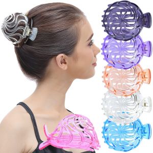 SHIBA-Lot de 6 pinces, accessoire de beauté pour les cheveux, en matière plastique supérieure avec charnière à prise solide pour c[3 - Neuf