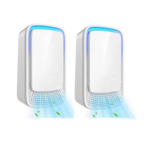 Purificateur d'air enfichable silencieux pour la maison Technologie d'ionisation negative pour chambre a coucher Animaux de compagnie Cuisine Bureau Pl - Neuf