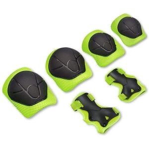 Ensemble De Protections 6 En 1 Pour Enfants : Genouillères, Coudières Et Poignets Pour Patiner, Faire Du Vélo Et Plus Encore En Toute Sécurité - Design Réglable Et Confortable - Neuf