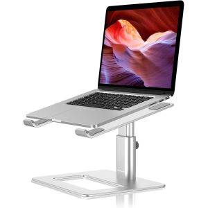 acdsgd-GOKEDA Support pour Ordinateur Portable, Ergonomique, r&eacute;glable, en Alliage d'aluminium, Compatible avec MacBook Air Pro, Dell, HP, Lenovo Samsung (Plus d'ordinateurs Portables de 11 &agrave; 17 Pouces) - Neuf
