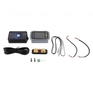 XYONG Testeur de batterie Voltmetre Amperemetre Coulometre de batterie Indicateur de capacite - Neuf