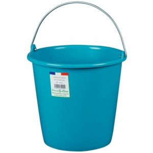 Aluminium Et Plastique - Seau Gradu&eacute; 28 Cm / 10 L Bleu - Green Line - Aluminium Et Plastiq - Neuf