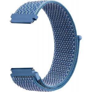 Kal-20mm 22mm Nylon Bracelet Pour Homme Femme, Fixation Velcro Sangles R&eacute;glable Lib&eacute;ration Rapide Bracelet - Neuf