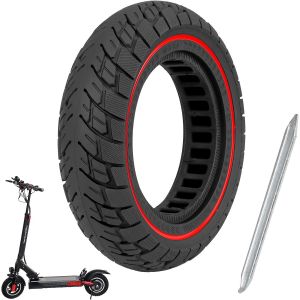 Solid Wheel 10 X 2.5 Inches For 10 Inch Electric Scooter Anti-Skid Anti-Puncture Front/Rear Wheel - Neuf