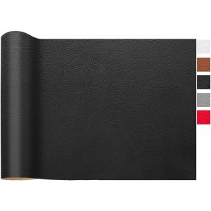 Sjzg-Simili Cuir Au Metre 200 X 140cm Imperm&eacute;able Grain&eacute; Imitation Cuir Textur&eacute; Tissu D'ameublement Et De Voiture Pour Canap&eacute; Et Si&egrave;ges - Neuf