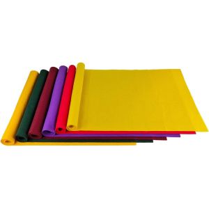 Tissu Feutr&eacute; Doux, 40x100cm Paquet De Feuilles De Feutre, 5 Pcs Feutrine Artisanal, Feutrine De Couleur Pour Les D&eacute;corations De F&ecirc;te (Couleurs D'halloween) - Neuf