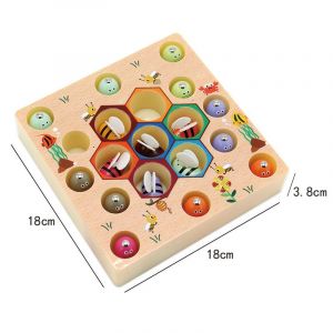 Lot de 3 jeux de pêche 2 en 1 pour les enfants de 2 ans - Jeux Montessori pour - Neuf