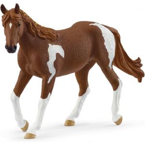 Sansh-Schleich 14901 Jument Paint Horse, Dès 5 Ans, Horse Club - Figurine, 4 X 15 X 11 Cm - Neuf