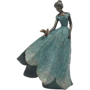 Mevronisshop-Collection De Statues De F&eacute;es Pour D&eacute;coration De La Maison &iquest; Ange En Forme De Feuille En R&eacute;sine, Cadeaux De Jardinage Pour Femmes, Statues Pour Jardin, Int&eacute;rieur Ou Ext&eacute;rieur, Figurines - Neuf