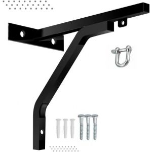 Support Mural Robuste Pour Sac De Frappe Avec Manille En D Pivotante Et Fixations &iquest; Support Pour Sac De Boxe Mma, Muay Thai, Kickboxing, Entra&icirc;nement, &Eacute;quipement De Gym &Agrave; Domicile, Crochet De Support - Neuf