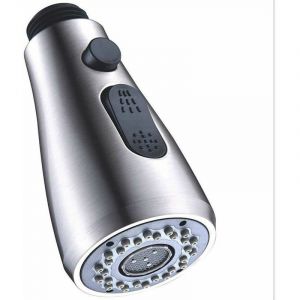 (Gris) Douchette à main Robinet télescopique Mélangeur d'évier de cuisine Douchette à main extractible adaptée aux robinets de lavabo et aux pommes de douche universelles - Neuf