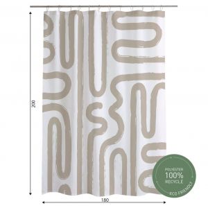 Rideau de douche 180 x 200 cm Hanae - Neuf