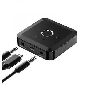 2 en 1 Bluetooth 5.2 Audio Émetteur Récepteur 24Bit 96Khz 3.5MM AUX Adaptive LL HD Wireless Adapt - Neuf