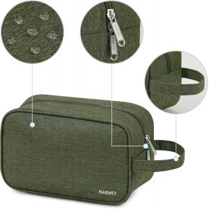 Trousse de Toilette de Voyage &agrave; Suspendre Femmes Trousse de Maquillage Organisateur Accessoires Cosm&eacute;tiques Sac de Toilette (Vert Militaire) - Neuf