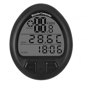 Compteur De V&eacute;lo Filaire,Compteur De Vitesse De V&eacute;lo D'affichage R&eacute;tro&eacute;clair&eacute; Num&eacute;rique Lcd,Ordinateurs De V&eacute;lo &Eacute;tanches Odo - Neuf