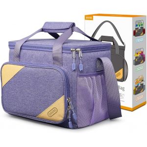 Ershi-Sac Repas Isotherme Pour Femme Homme, Sac À Déjeuner Lunch Box Pour Travail Bureau Camping Randonnée Pique-Nique, Édition De[1 - Neuf