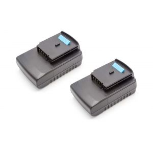 Lot 2 batteries Li-Ion vhbw 2000mAh (18V) pour outils Black & Decker GKC1000L, GKC1817, GKC1817L. Remplace: BLACK & DECKER A1518L, LB018-OPE - Neuf