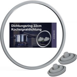 Joint Autocuiseur Bague d'&eacute;tanch&eacute;it&eacute; de 22 cm,Joint &eacute;tanche pour Autocuiseurs avec 2 Joint Indicateur de Cuisson,WMF Cookeo Accessoire pour 3L,4,5L,6,5L,8,5L - Neuf