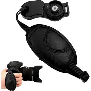 Dragonne Appareil Photo, Dragonne En Cuir Microfibre Pour Appareil Photo Reflex Numérique, Confort Et Style Assurés, Accessoire Polyvalent Pour Photographes Exigeants - Neuf
