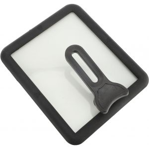 Jexnovashop-Couvercle De Po&ecirc;le &Agrave; Omelette Japonaise &iquest; Couvercle De Po&ecirc;le Tamagoyaki Rectangulaire En Verre Avec Bord En Silicone &iquest; Couvercle De Po&ecirc;le &Agrave; ?Ufs Antiadh&eacute;sif 15 X 18 Cm - Neuf