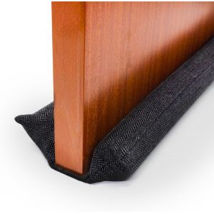 Double porte-Joint en tissu pour portes et fenêtres réglable entre 80-90 cm- et lavable-Isolant acoustique,froid,vent,lumière,poussière,pollen,insectes.[V7] - Neuf
