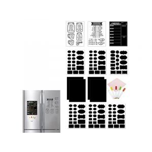 Tableau De Menu Magnétique Effaçable À Sec Avec Conversions De Cuisine Et Liste De Courses Pour Réfrigérateur - Neuf