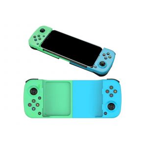 Manette de jeu sans fil Bluetooth 5.0 pour mobile, PS et Switch - Bleue - Neuf